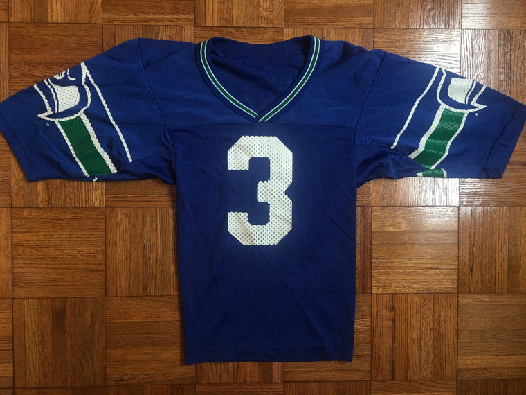 Seattle Seahawks Rick Mirer jersey by Champion - Youth Small