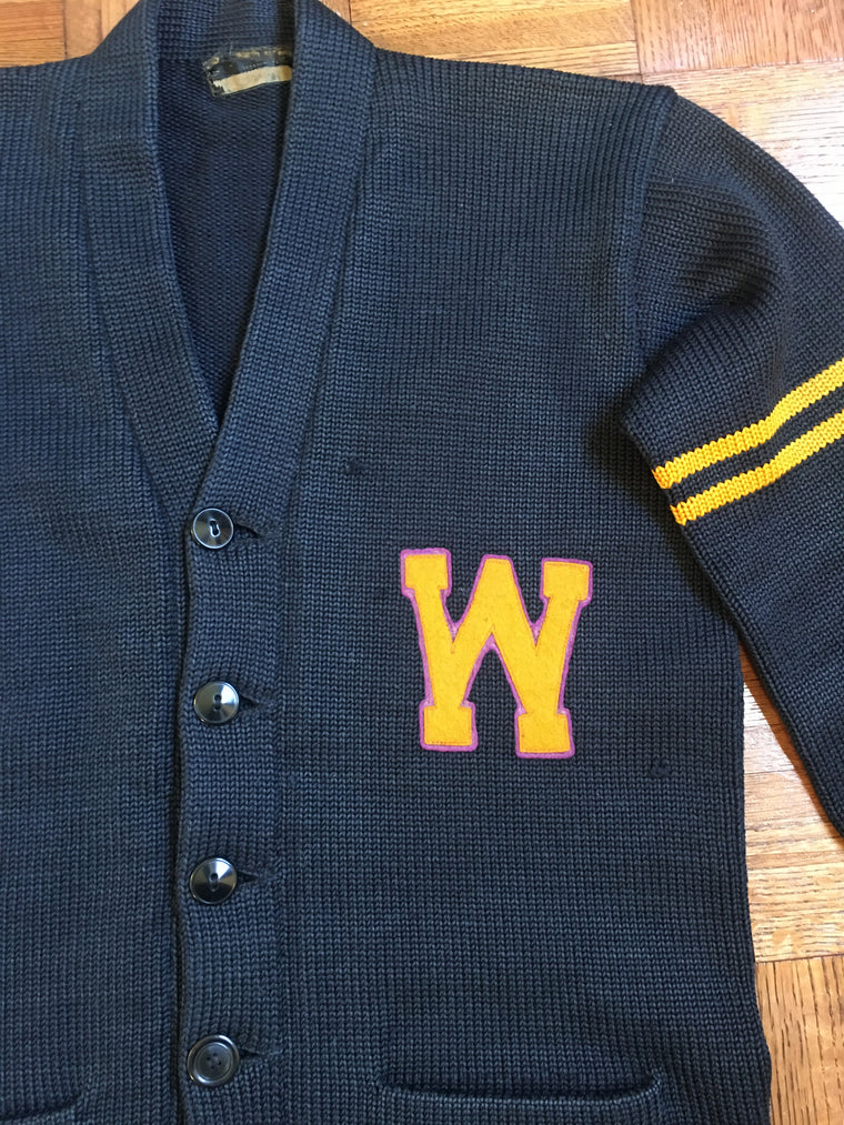 1930s Washington Huskies Letter Sweater - M / L
