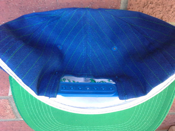 Vintage RARE NWT Seattle Seahawks pinstripe snapback hat by Sports Spe -  VintageSportsGear