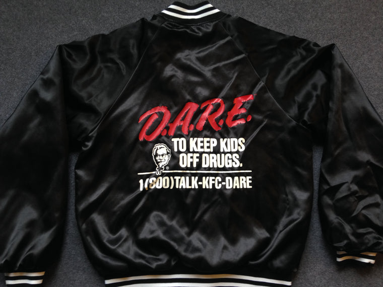 Vintage DARE KFC satin jacket - M