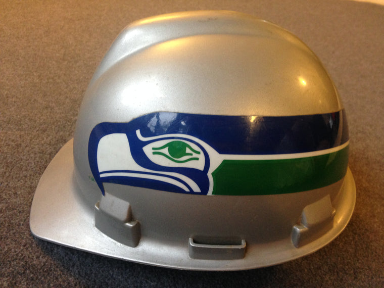 Vintage Seattle Seahawks construction hard hat