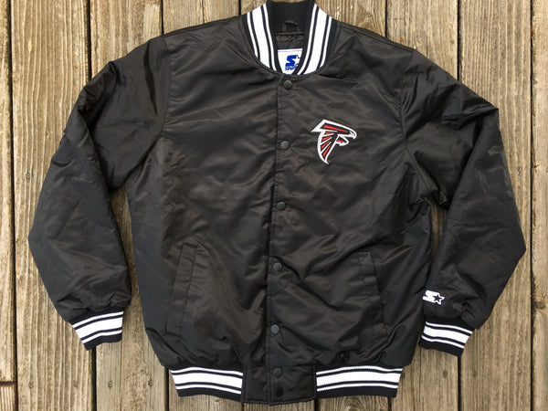 Vintage Atlanta Falcons 90's Satin Bomber Jacket (M)