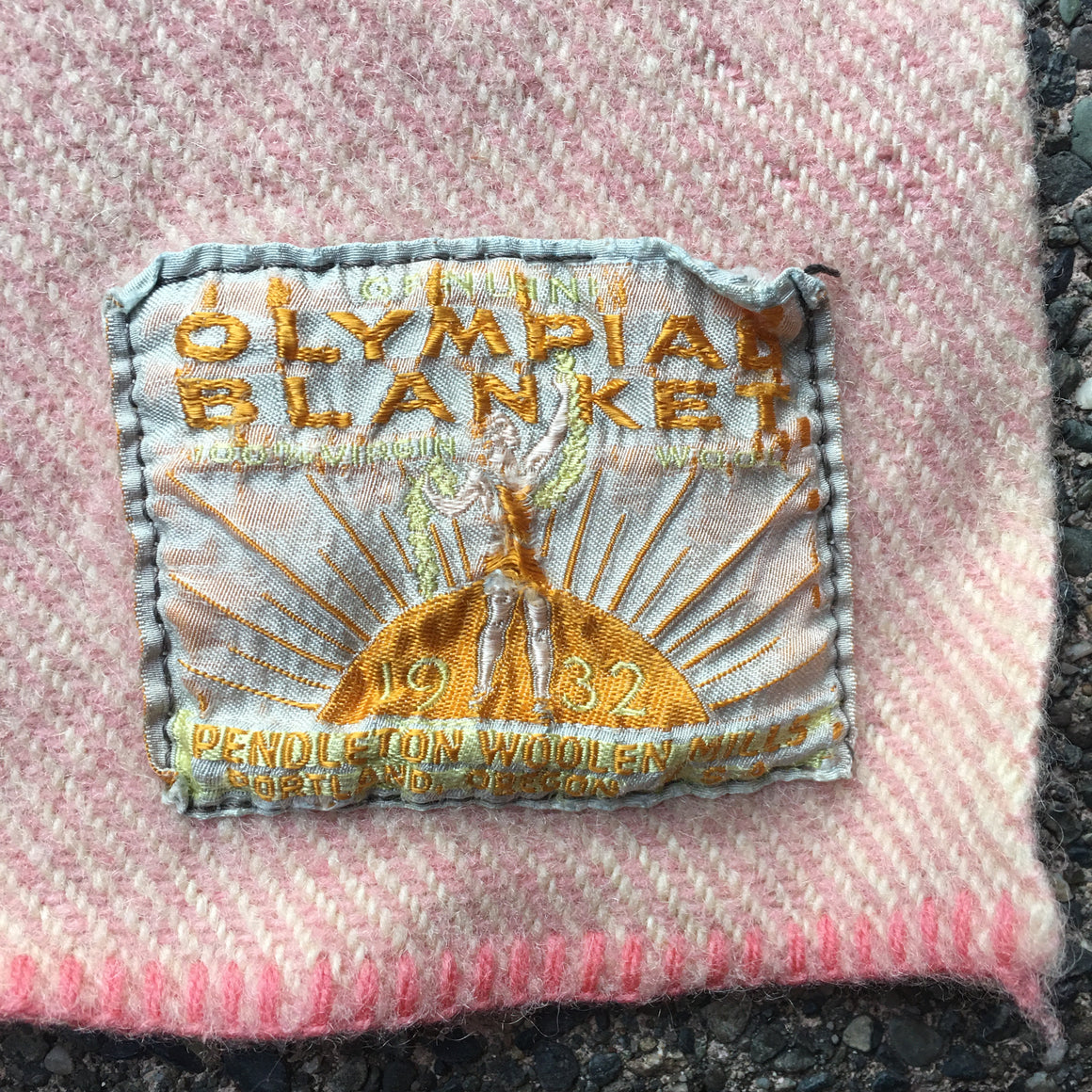 1932 Olympics Pendleton blanket