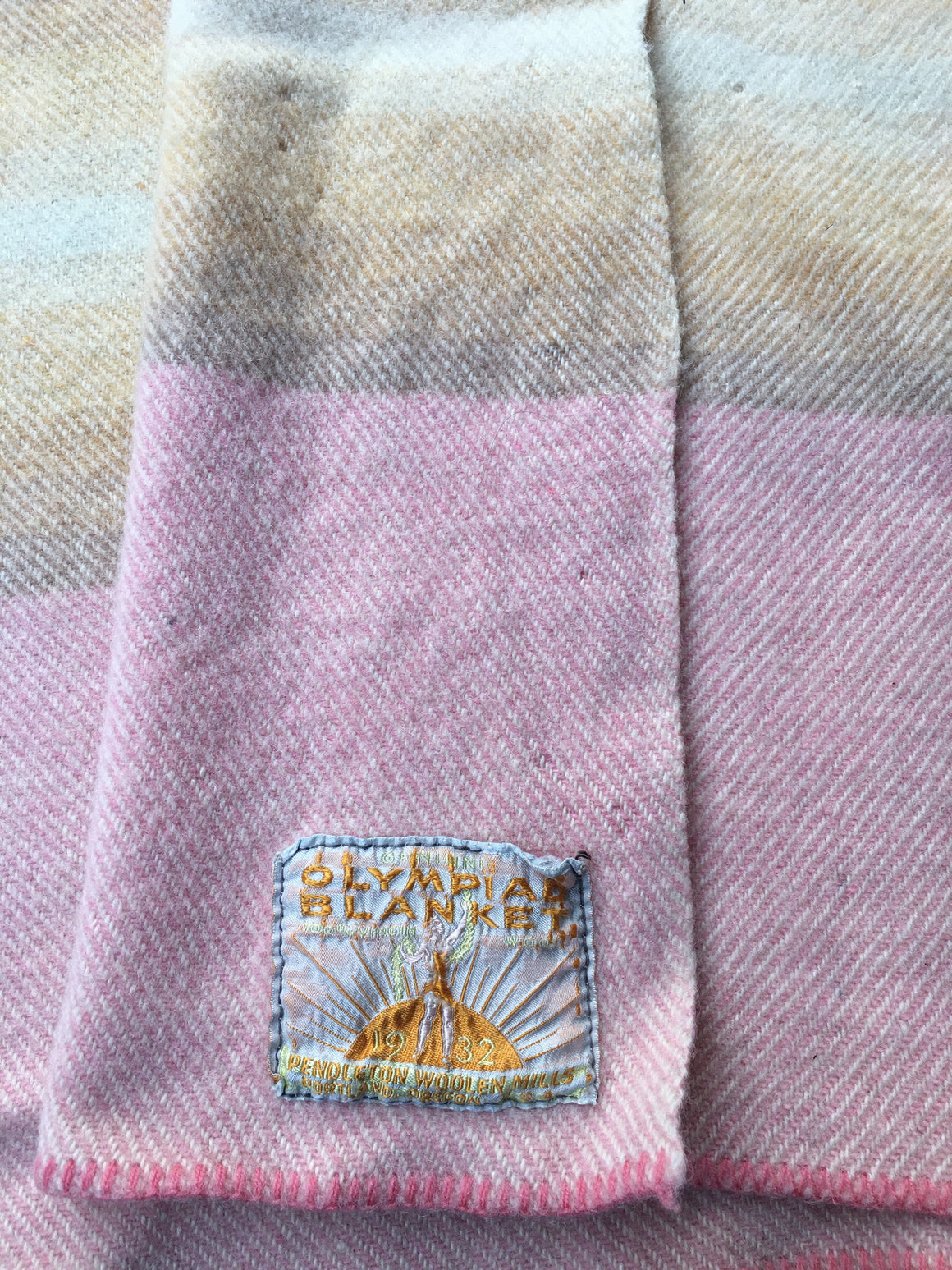 1932 Olympics Pendleton blanket
