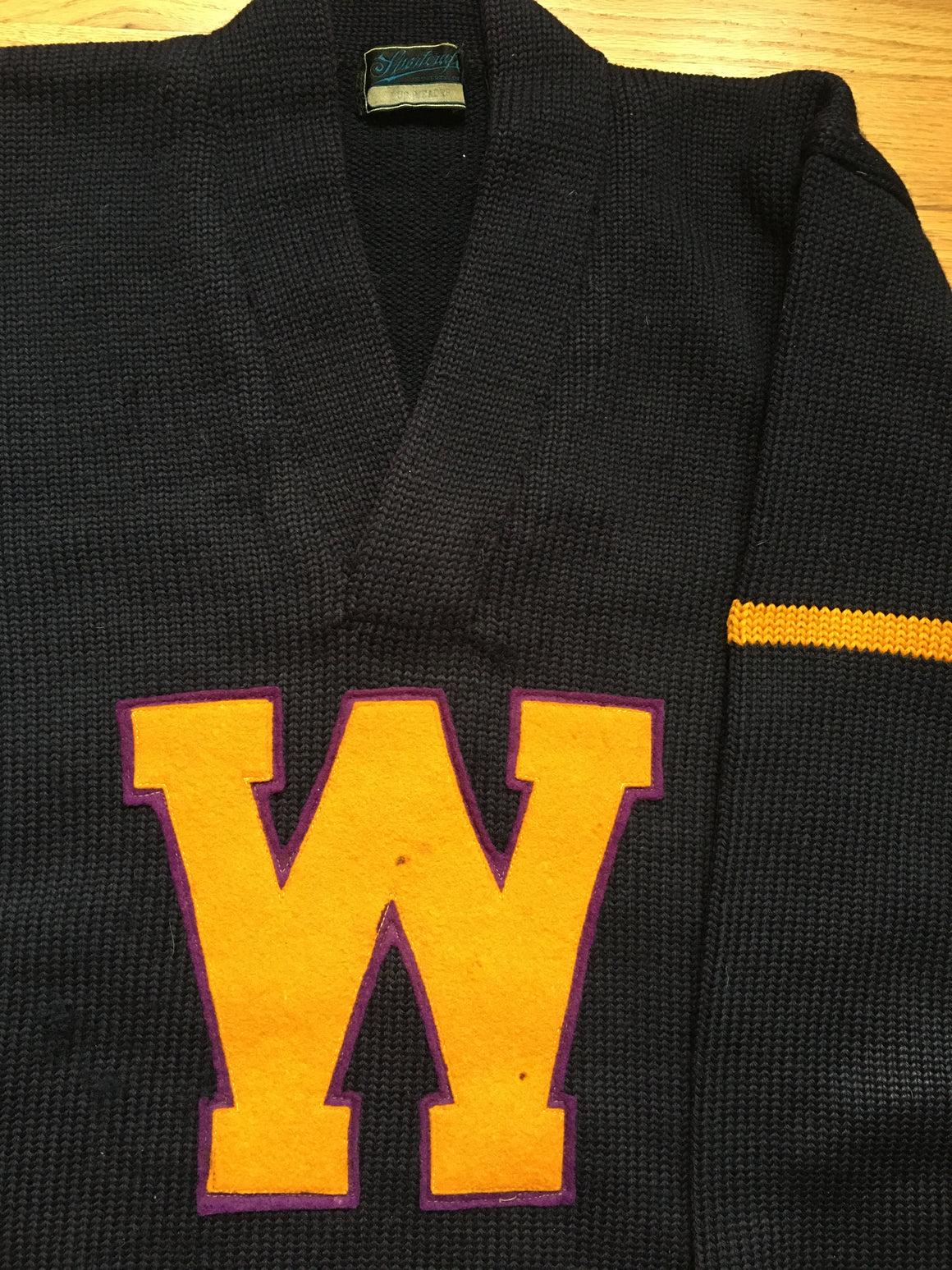 Washington Huskies 1929 letterman sweater - Medium Long