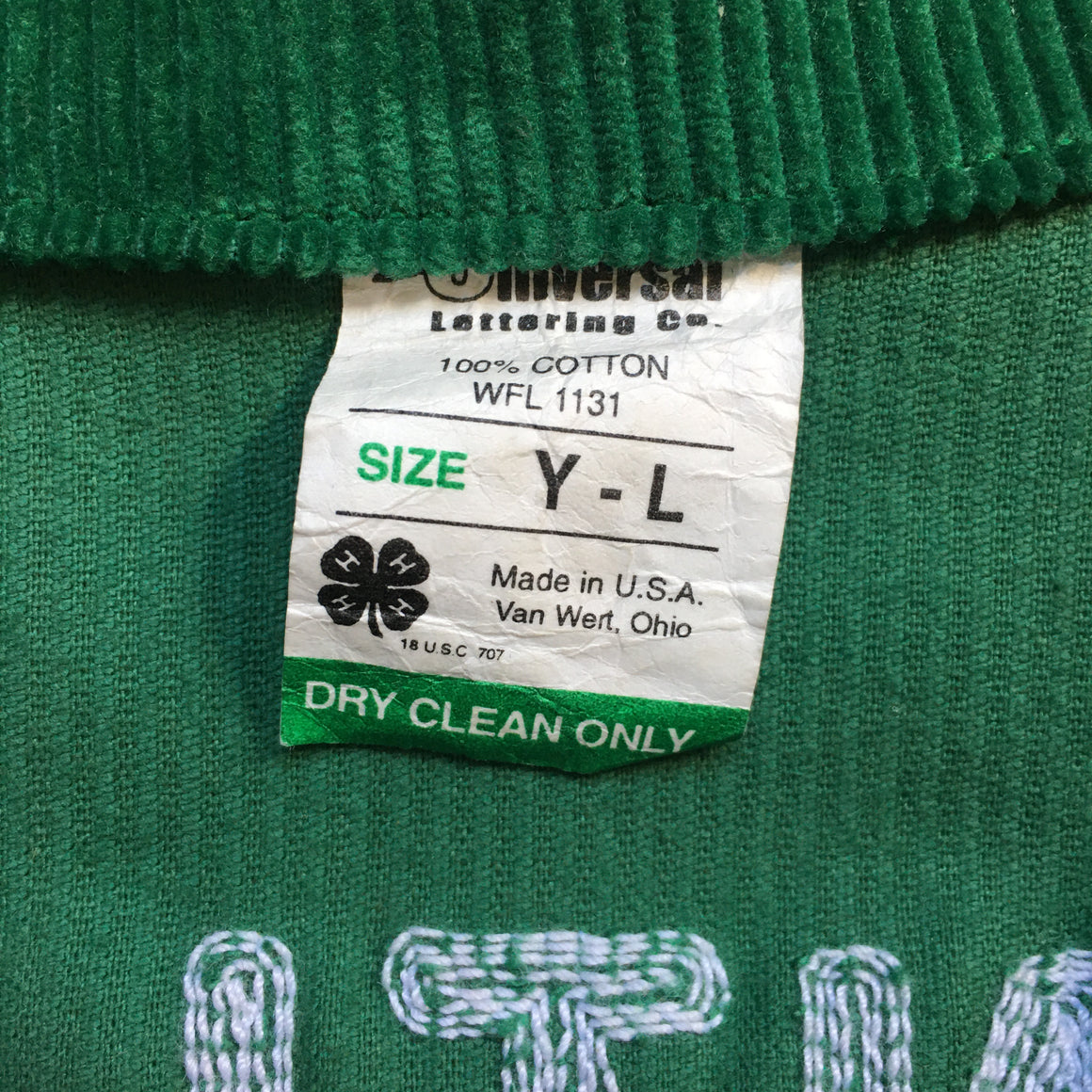 4-H Club corduroy jacket - Youth - L