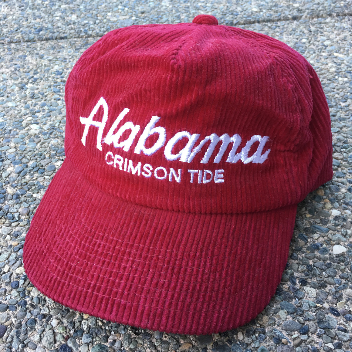 Alabama Crimson corduroy hat