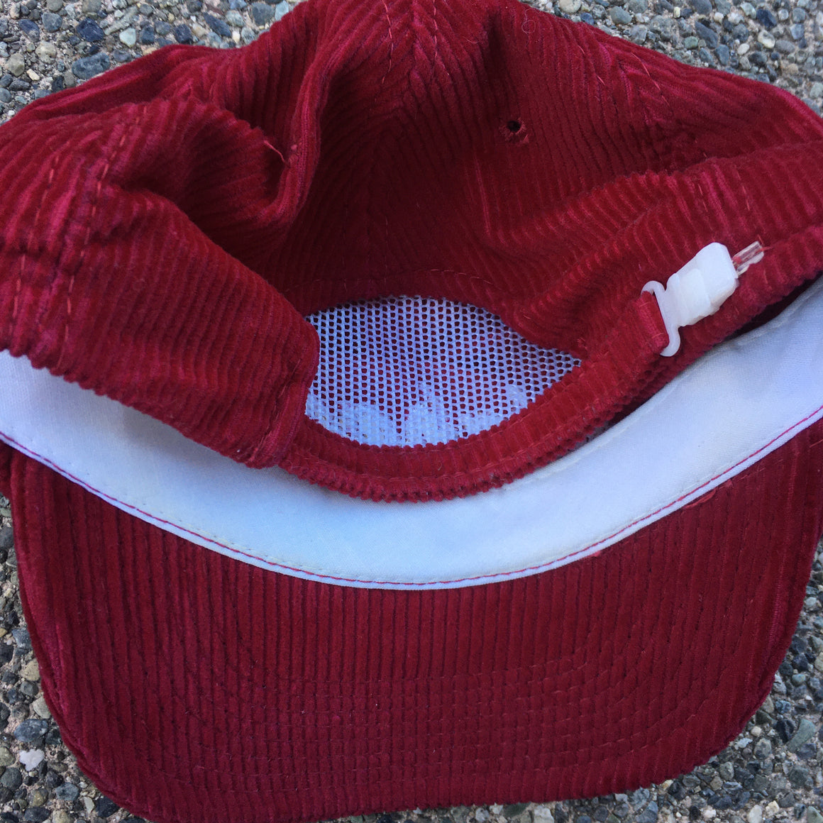 Alabama Crimson corduroy hat