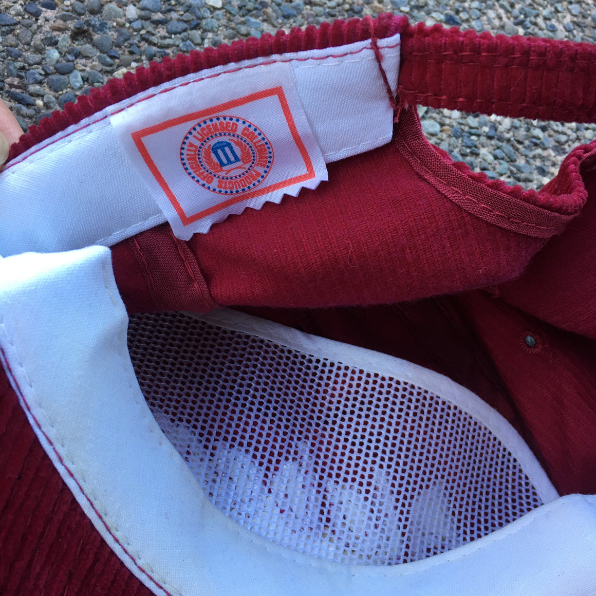 Alabama Crimson corduroy hat