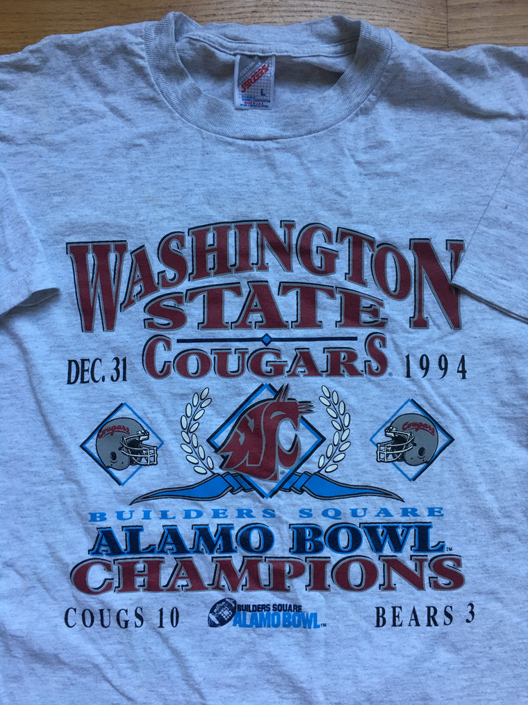 Vintage WSU Cougars 1994 Alamo Bowl shirt - L