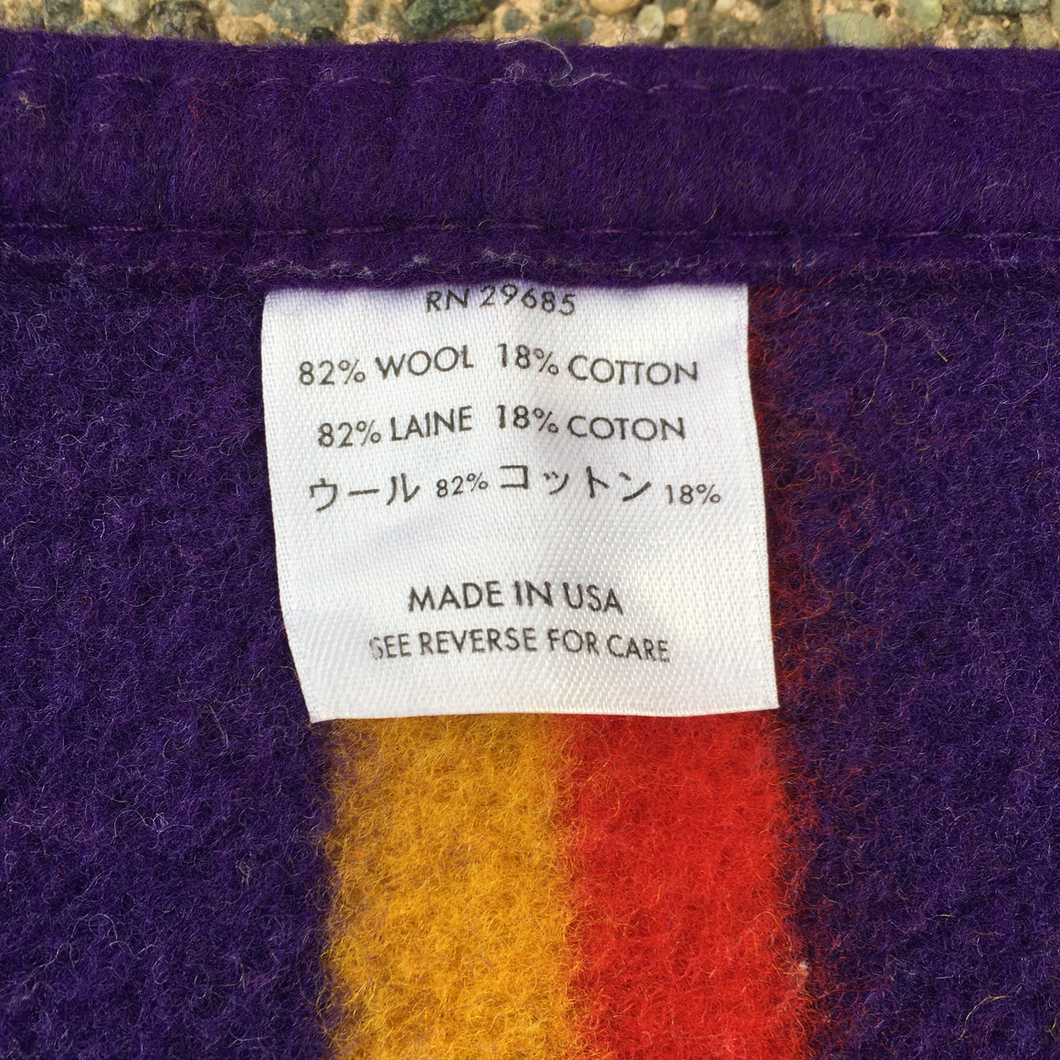 Washington Huskies Rose Bowl Pendleton blanket