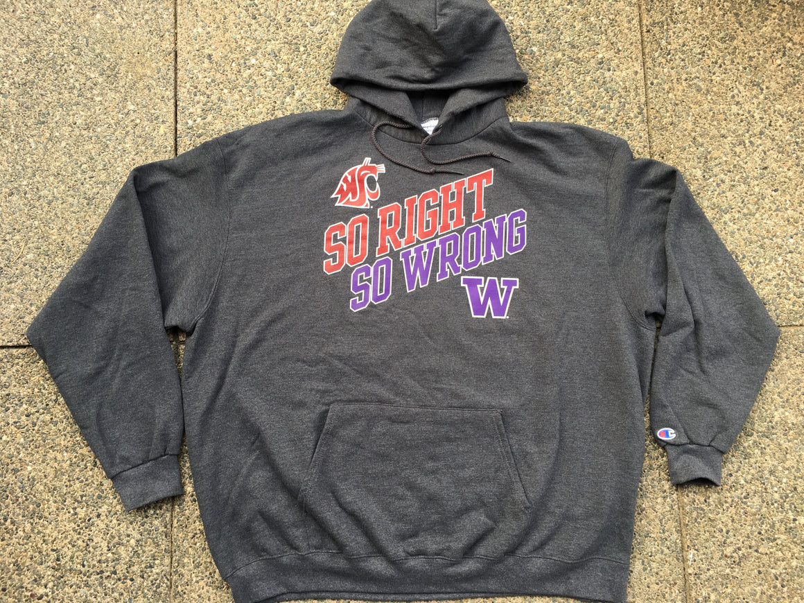 WSU Cougars Apple Cup hooded sweatshirt - 3XL