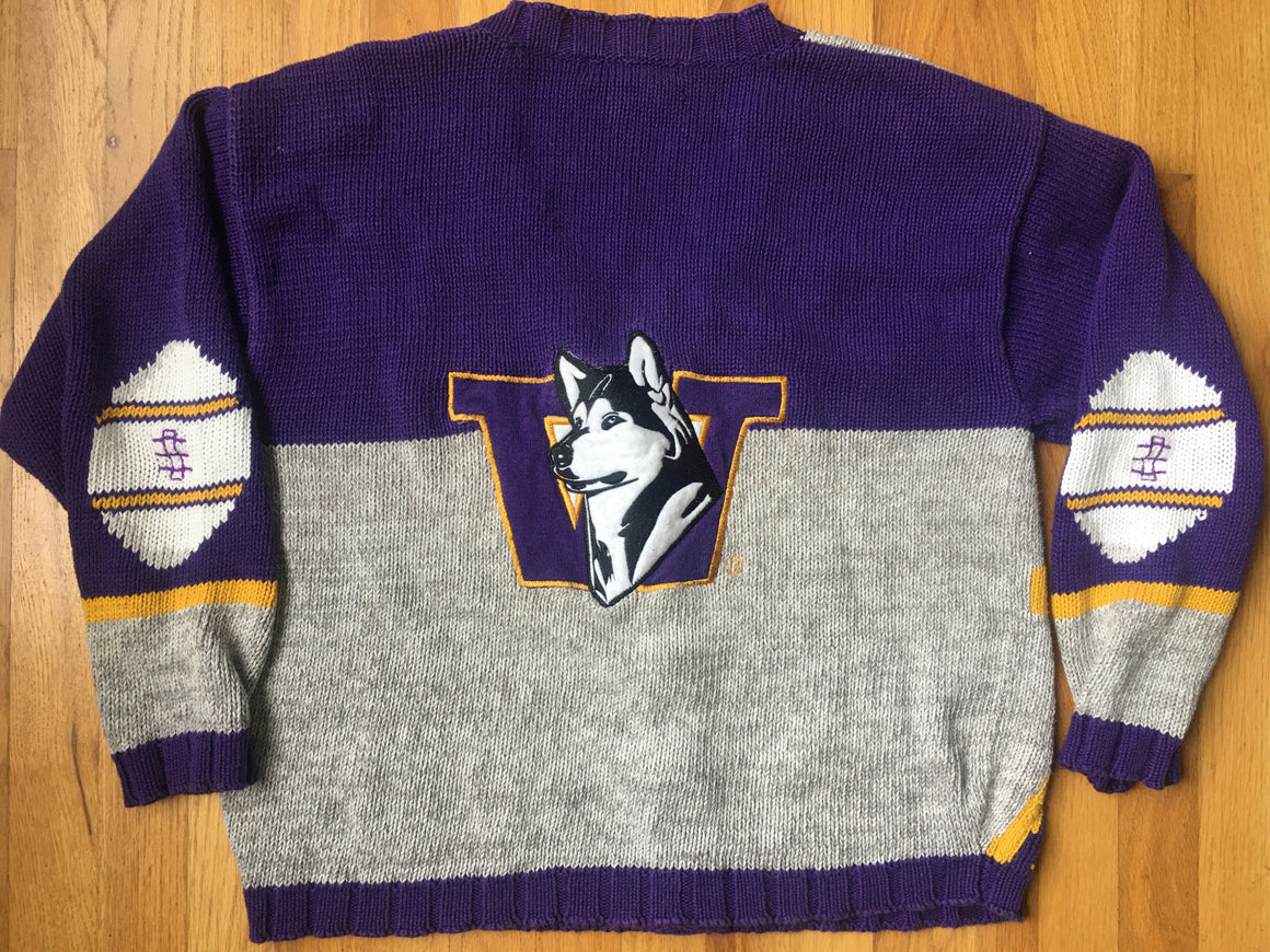 Washington Huskies grandma sweater - Large
