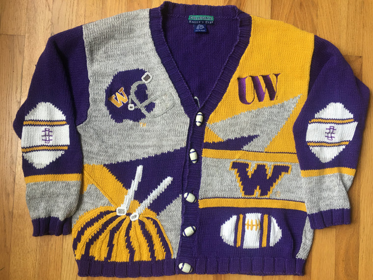 Washington Huskies grandma sweater - Large