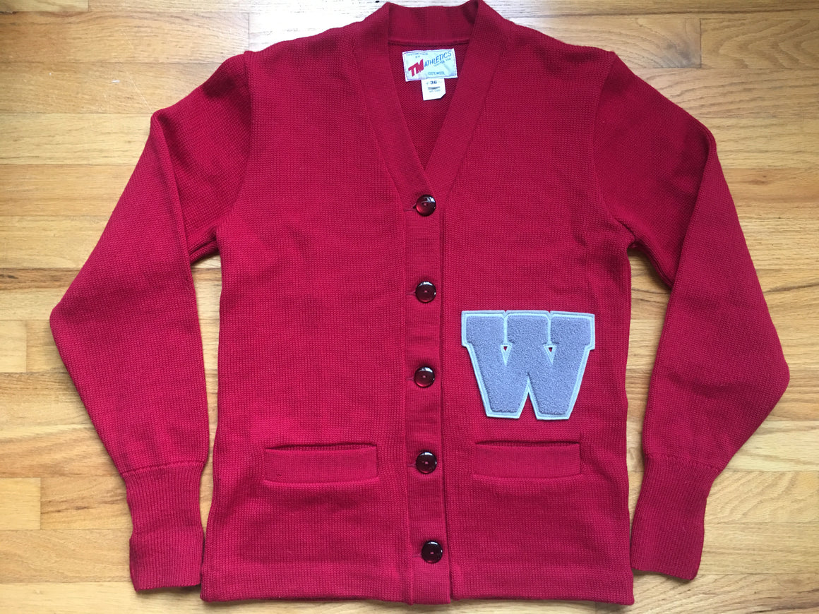 WSU Cougars letterman sweater - Small