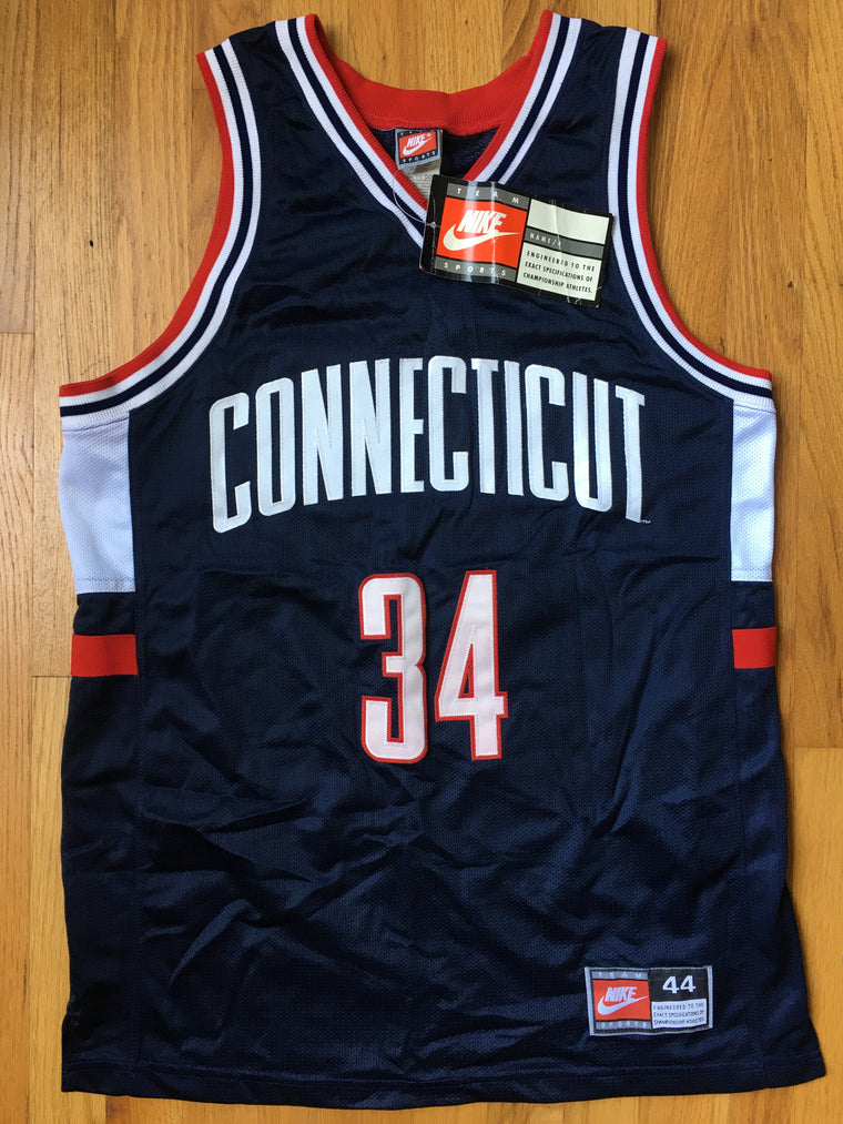 UConn Huskies authentic Jersey -- Large