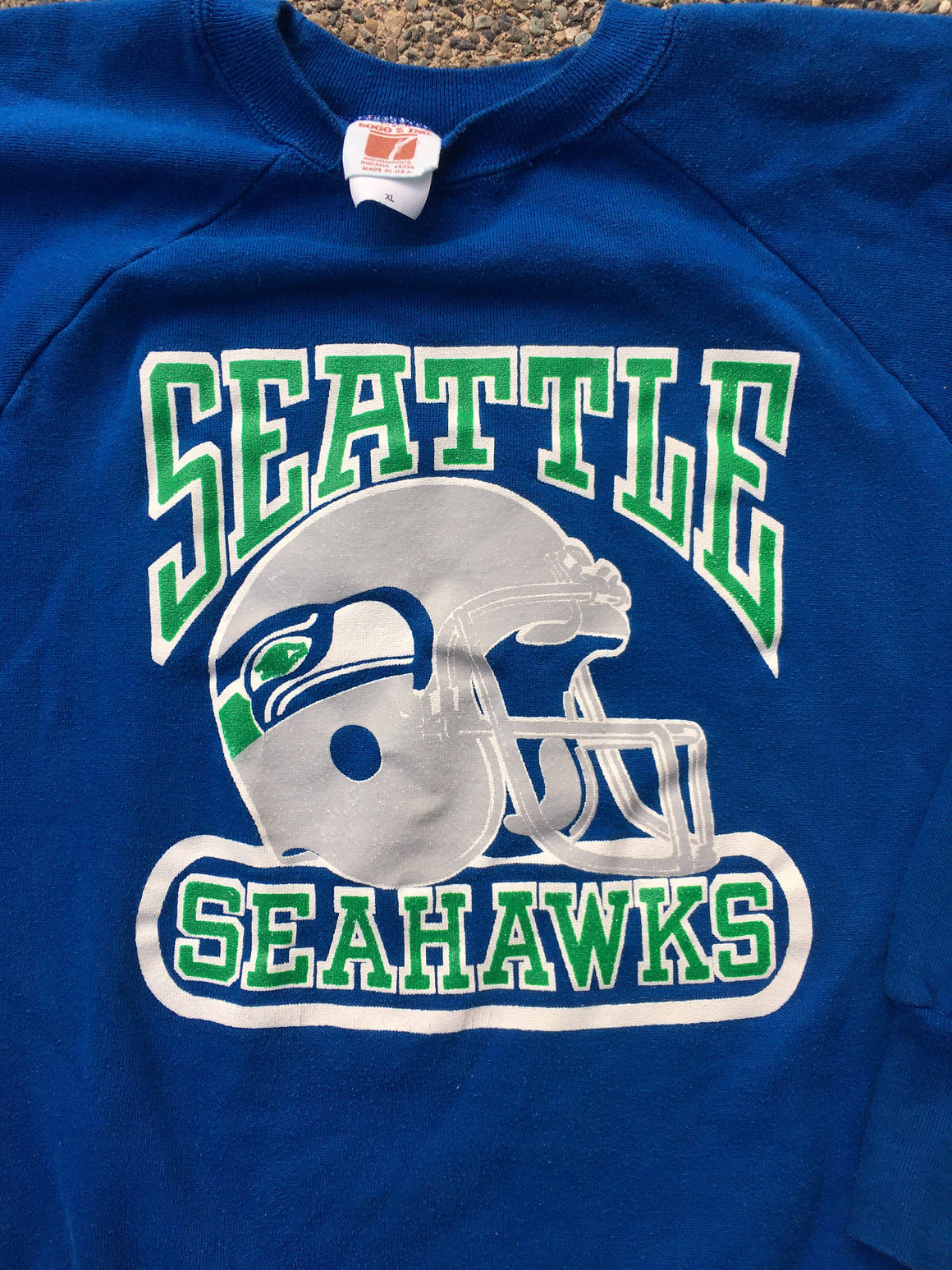 Seattle Seahawks Sweatshirt - L / XL (fits snug)