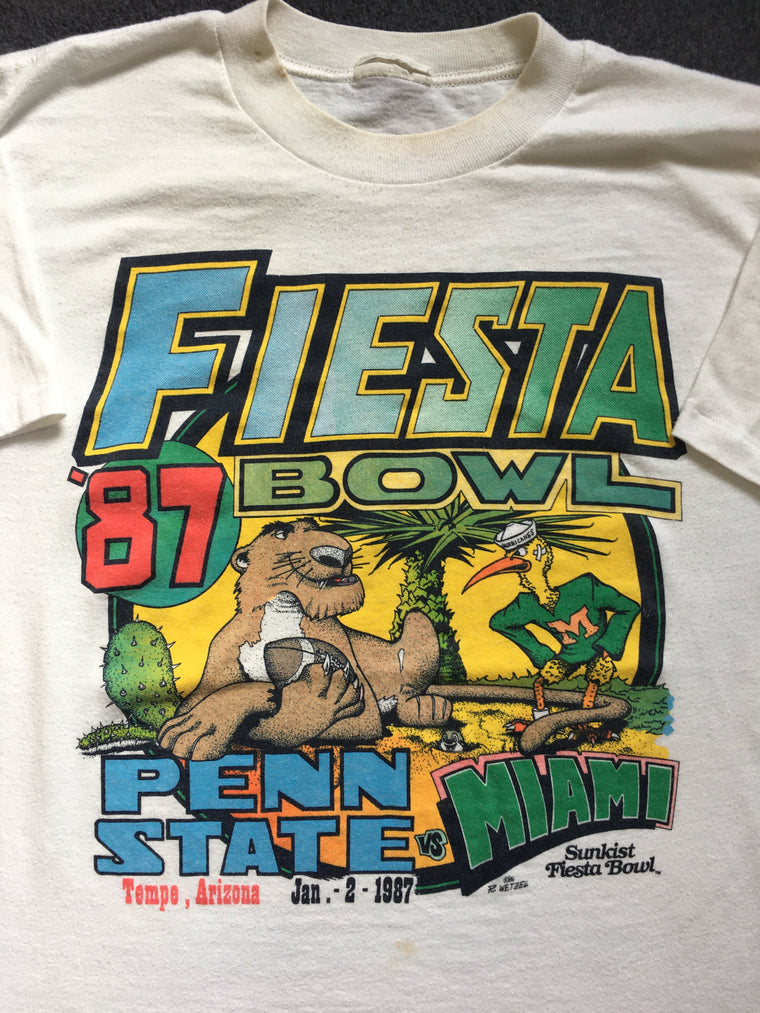 Penn State 1987 Fiesta Bowl shirt - M