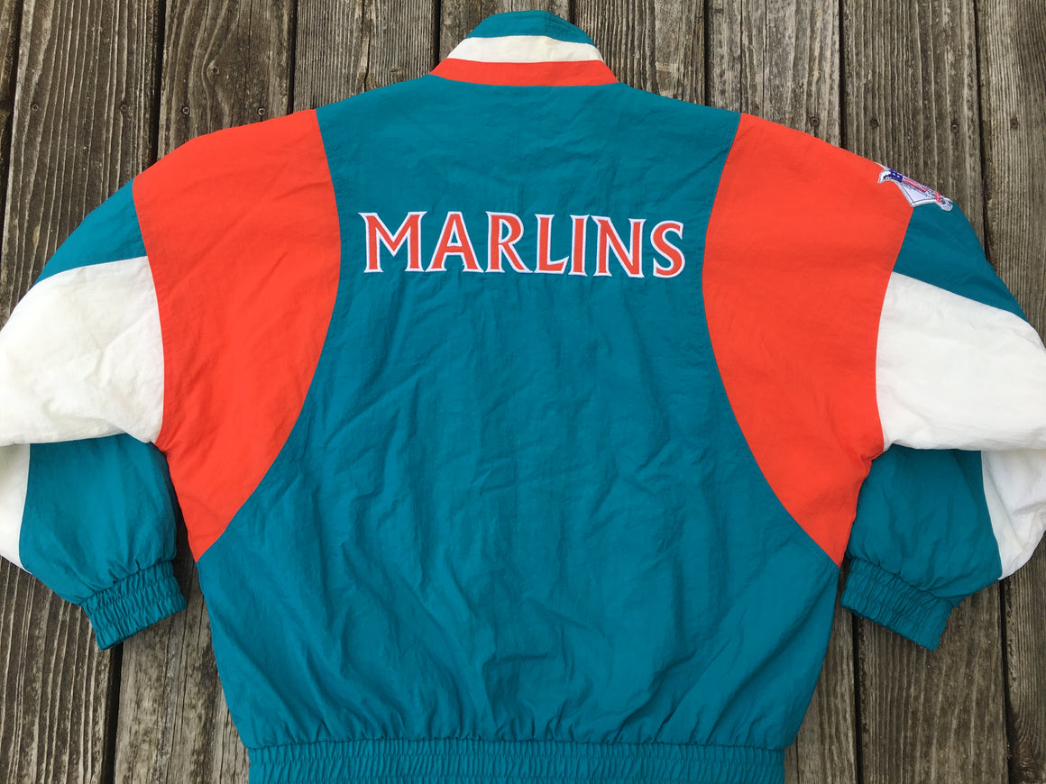 Florida Marlins vintage puffy coat - L / XL