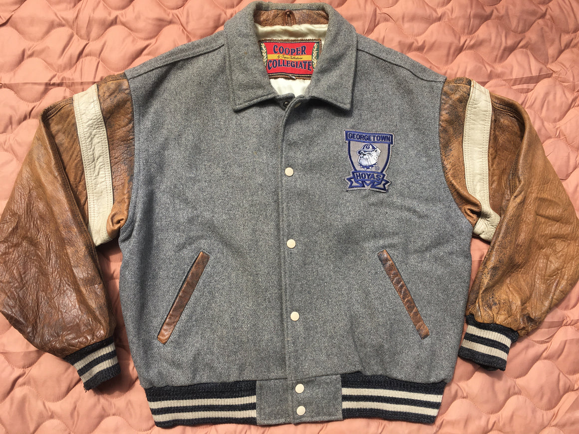 Georgetown Hoyas letterman jacket - L