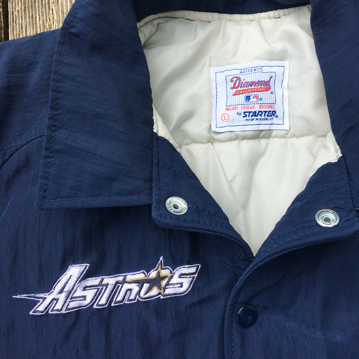 Houston Astros Starter Jacket - size L / XL