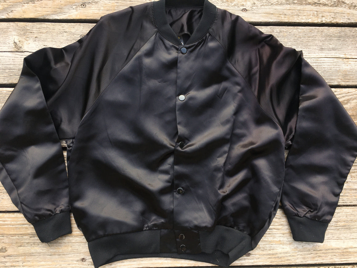 1984 Huey Lewis & the News satin jacket - M