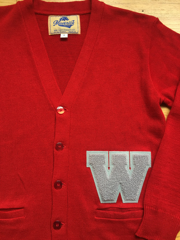 WSU Cougars Letter Sweater - Small
