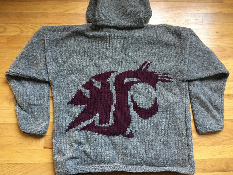 WSU Cougars hooded sweater - L / XL