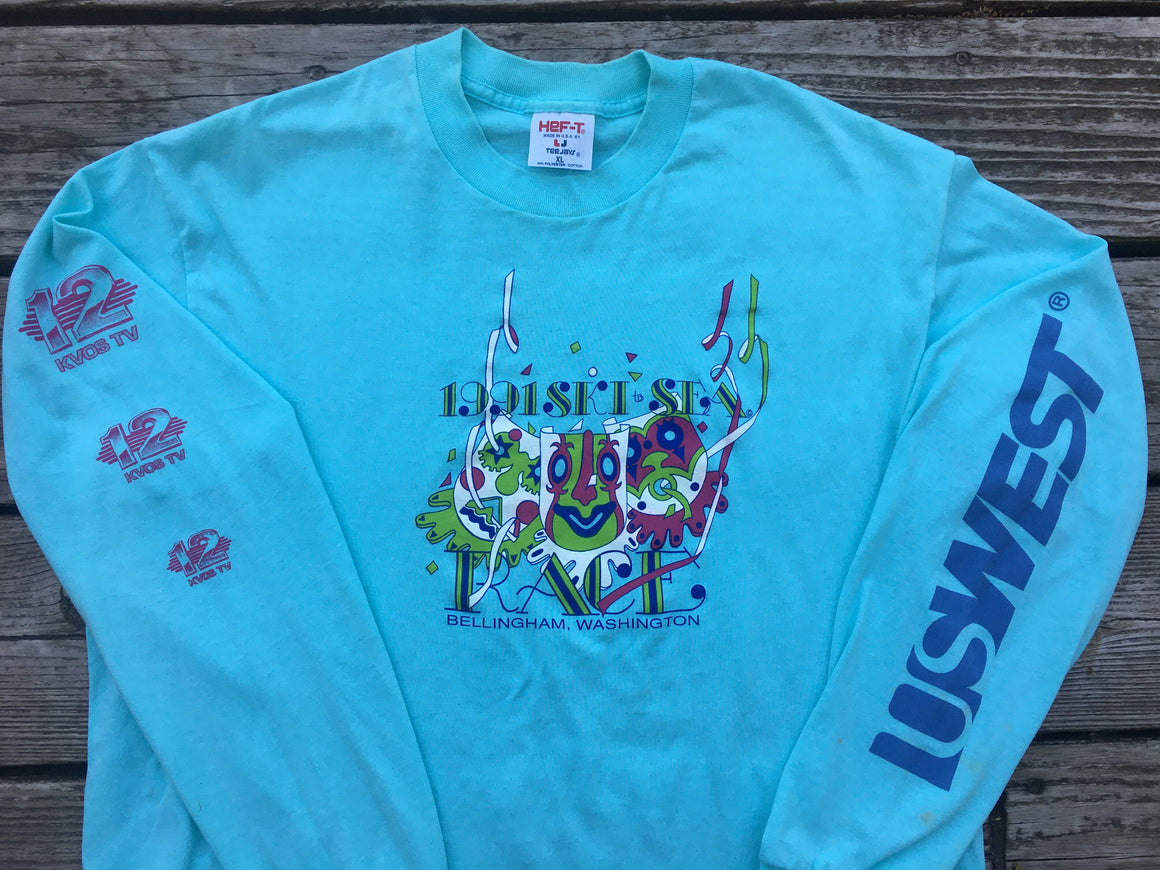 1991 Ski to Sea tee shirt - L / XL