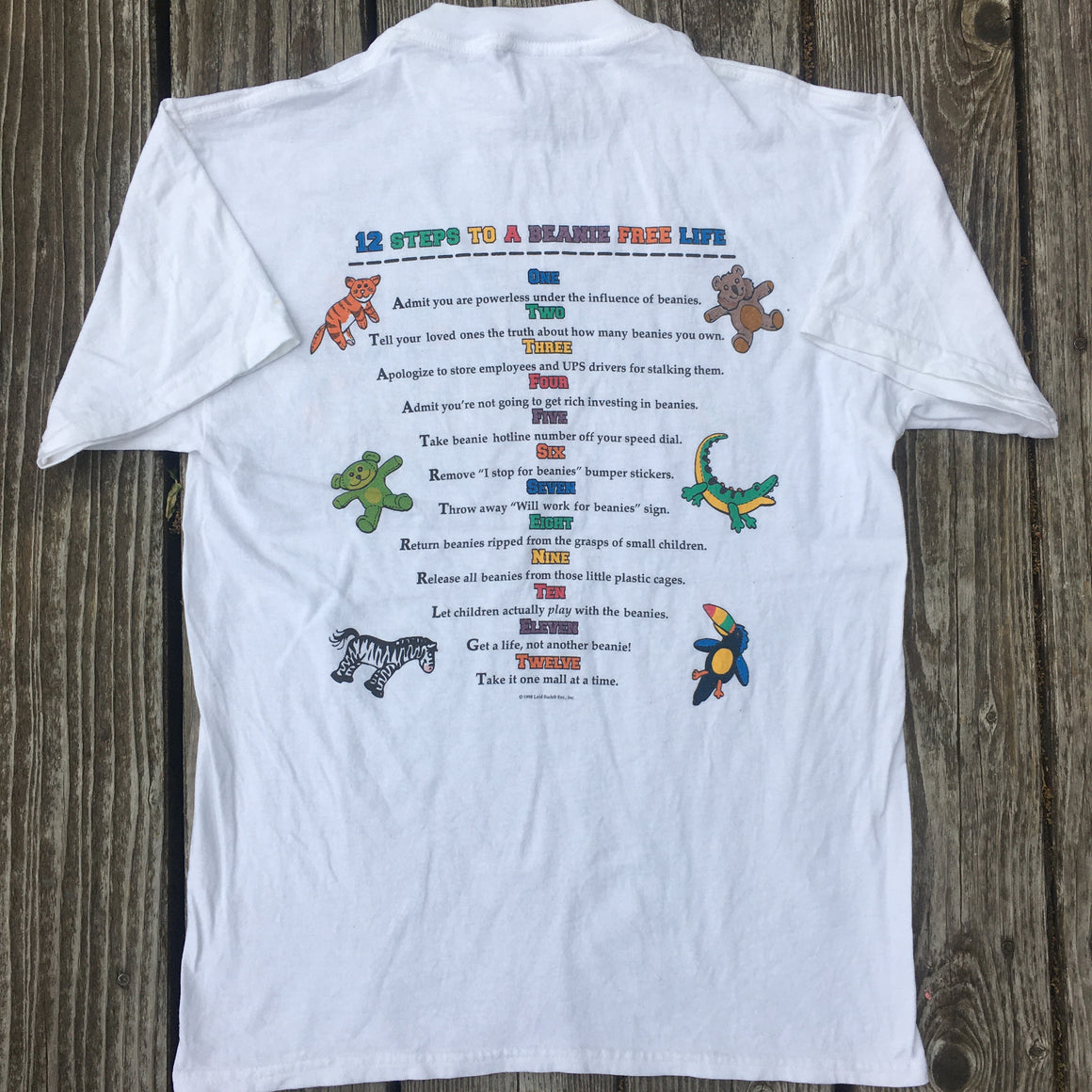 1998 Beanie Babies shirt - M