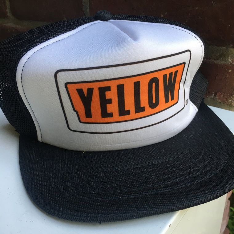 Vintage Yellow Trucking hat