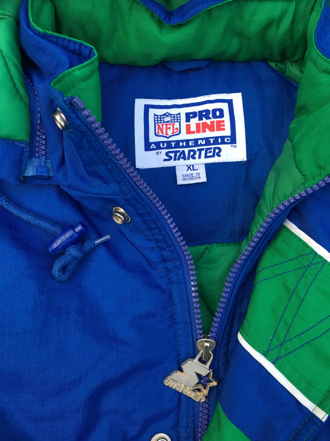 Seattle Seahawks puffer coat by Starter - XL / 2XL