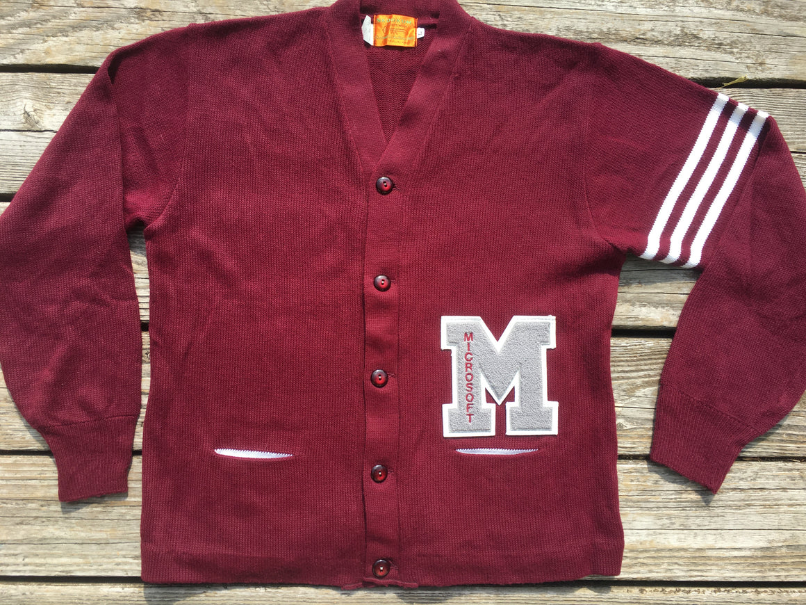Microsoft varsity sweater - L