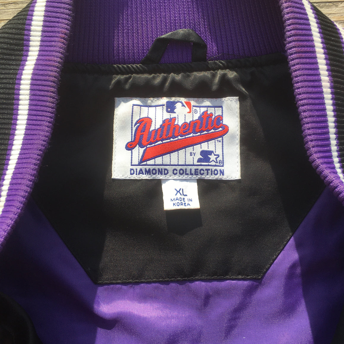 Tampa Bay Devil Rays satin jacket by Starter - XL