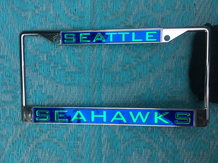 Seattle Seahawks license plate frame