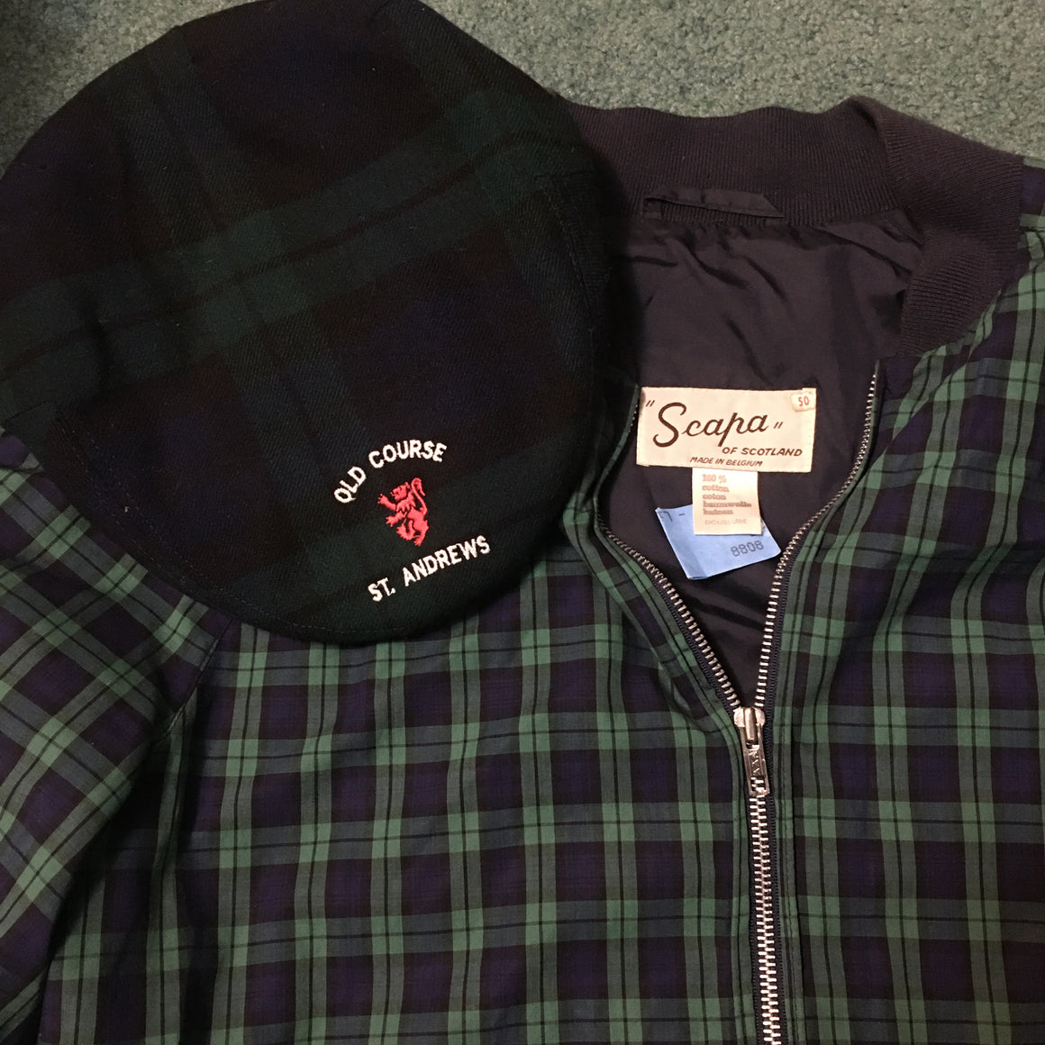 St Andrews hat and jacket