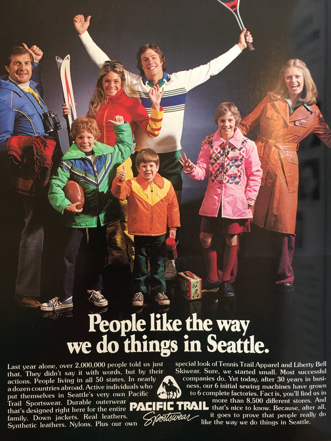 Seattle Seahawks inaugural season book / program