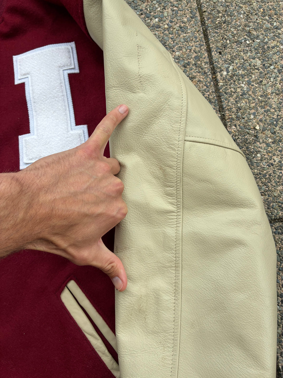 Indiana Hoosiers letterman jacket - 2XL / 3XL