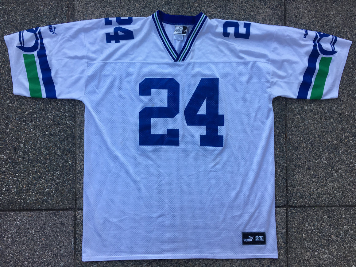 Vintage Seattle Seahawks Shawn Springs Jersey - 2XL