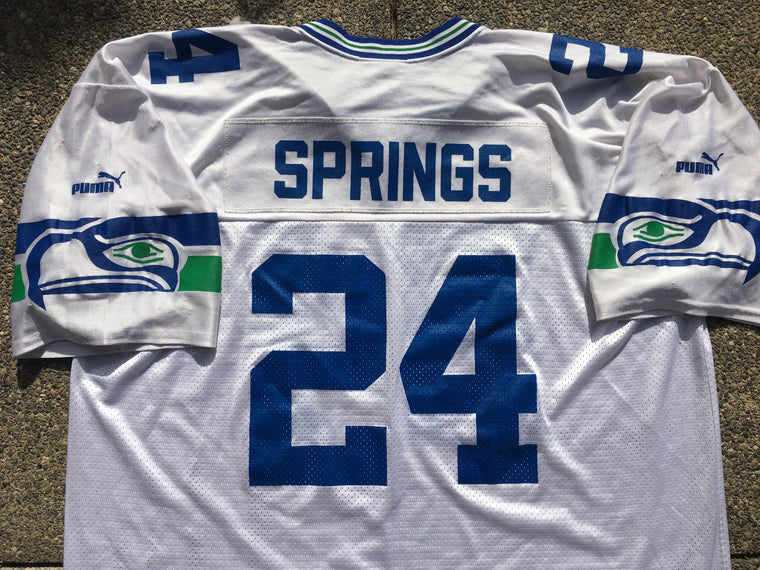 Vintage Seattle Seahawks Shawn Springs Jersey - 2XL