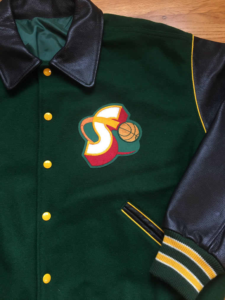 Seattle Supersonics varsity jacket - XL