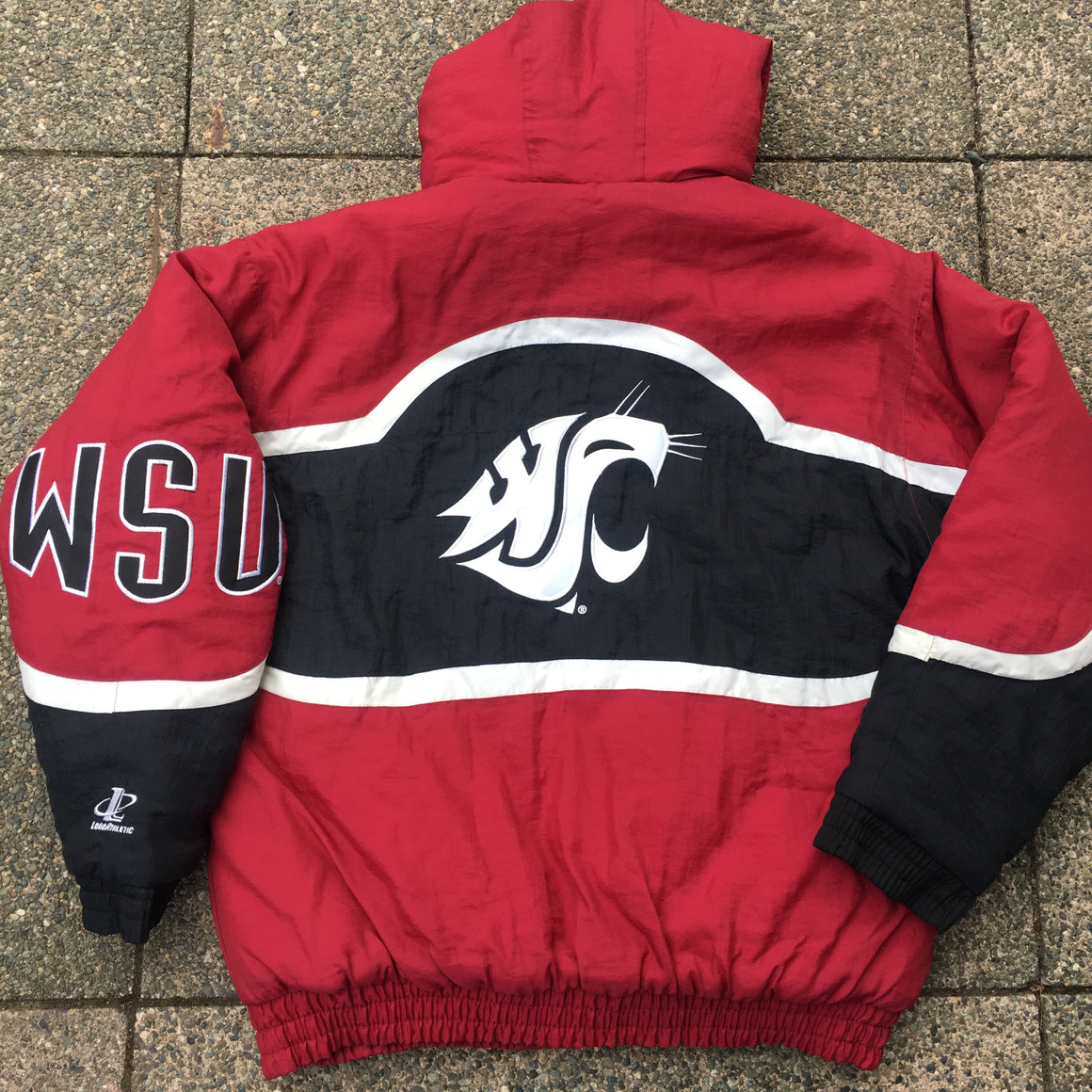 WSU Cougars puffer coat - L / XL