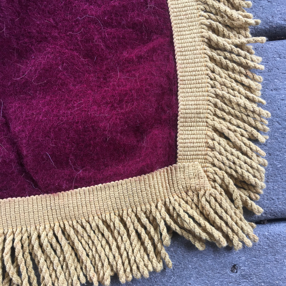 Minnesota Golden Gophers wool blanket
