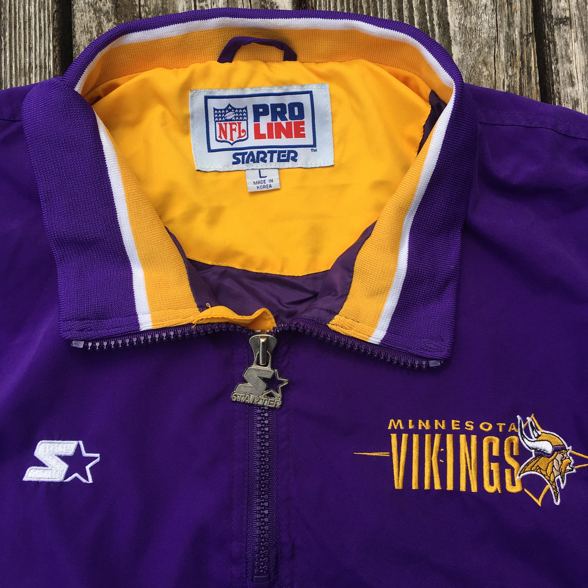 Minnesota Vikings Starter windbreaker - L