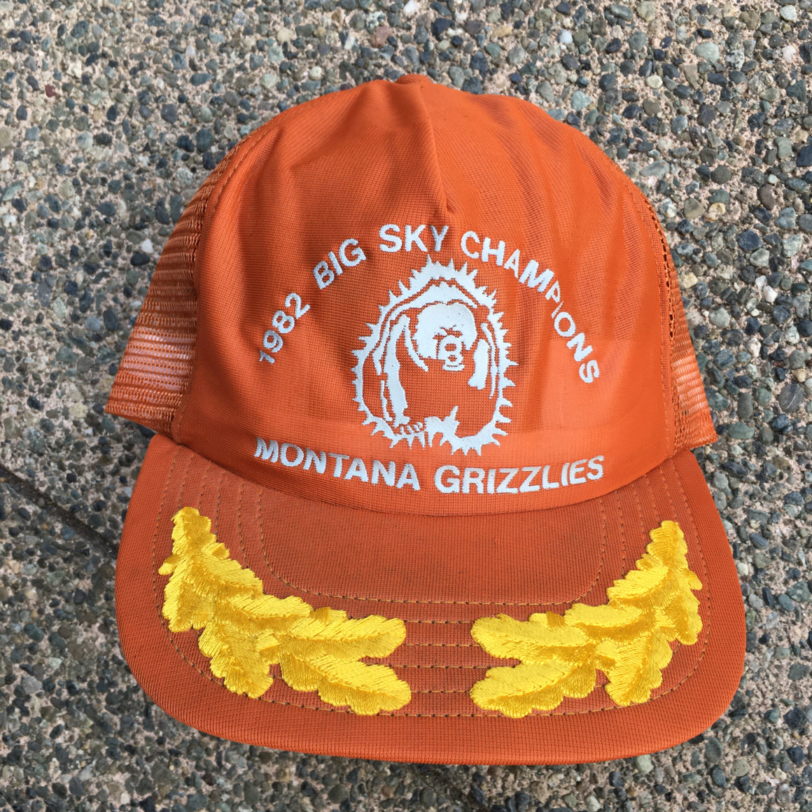 Montana Grizzlies Football Hat Lot of 2