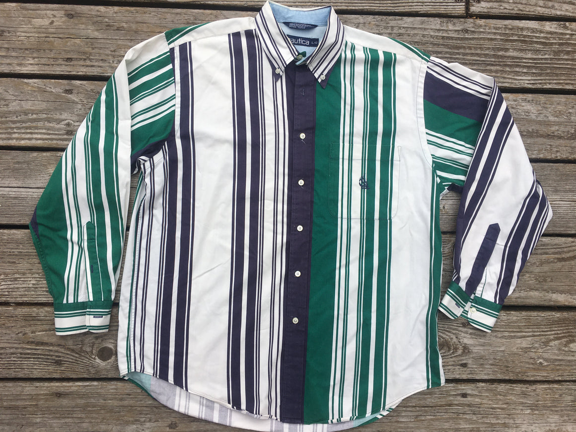 Vintage Nautica shirt - L / XL