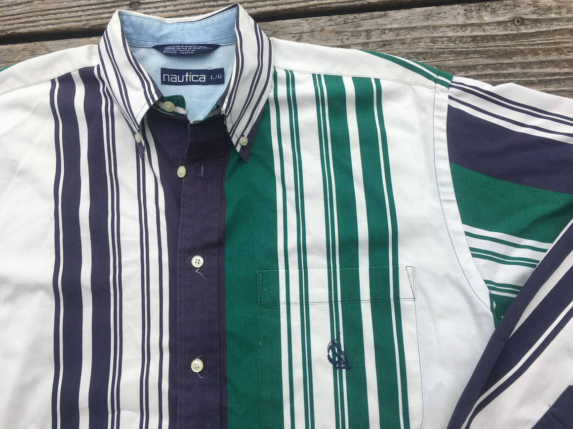 Vintage Nautica shirt - L / XL
