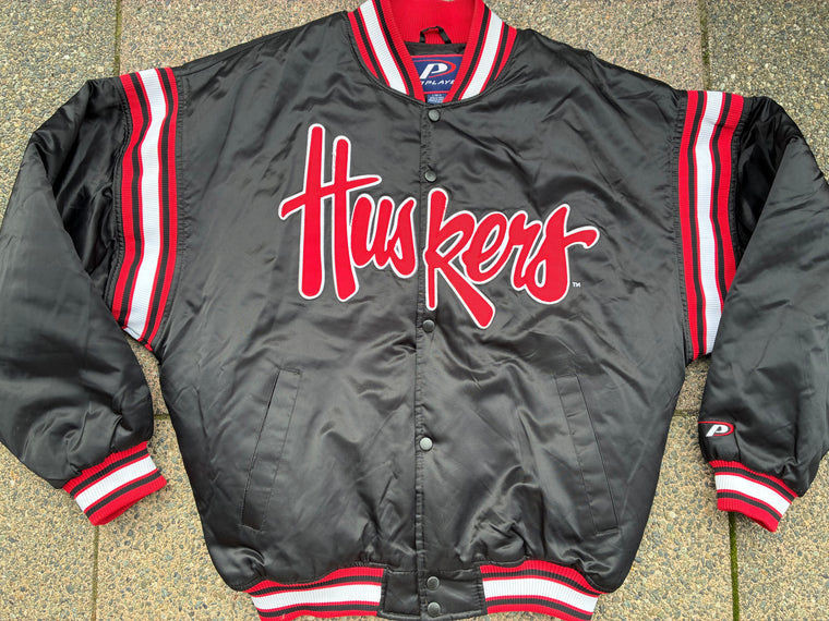 Nebraska Cornhuskers satin jacket - L / XL
