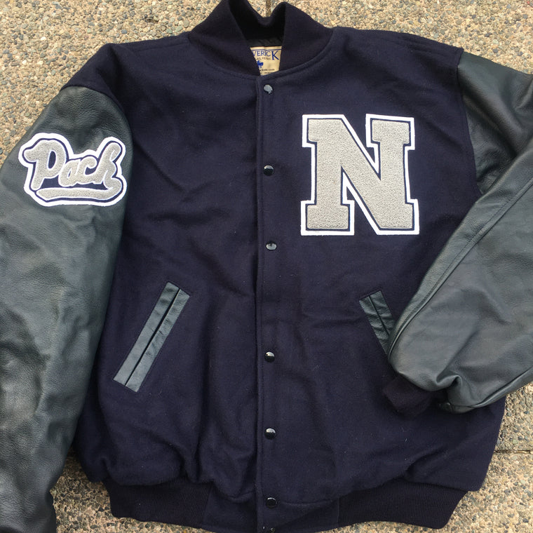 Nevada Wolf Pack official Letterman Jacket - 2XL