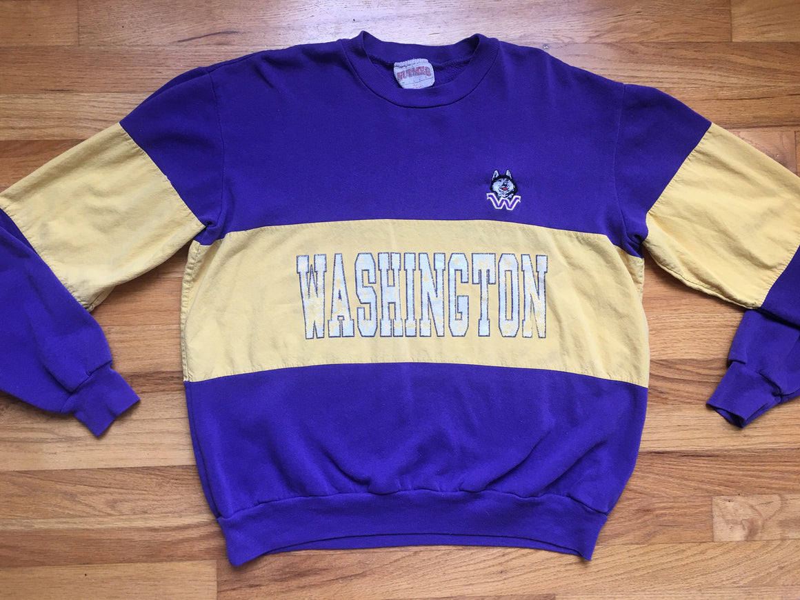 Vintage Washington Huskies sweatshirt - L